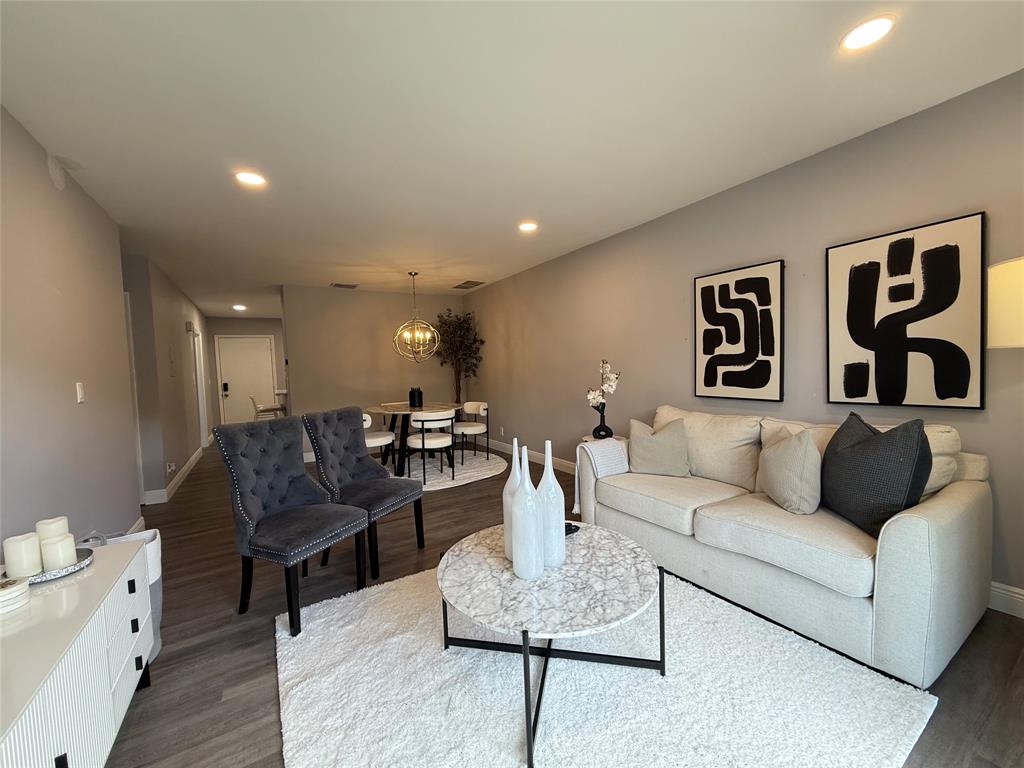 20862 Vinesta Circle Boca Raton, FL 33433 - Photo 5 of 19 a living room with furniture and a wooden floor