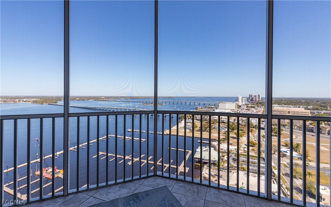 2090 West First Street, Unit J2510 Fort Myers, FL 33901 - Photo 23 of 50 a view of city from a balcony