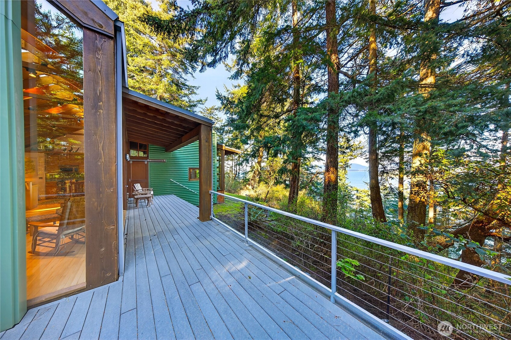 7457 Holiday Boulevard Anacortes, WA 98221 - Photo 21 of 23 a view of a balcony with wooden floor