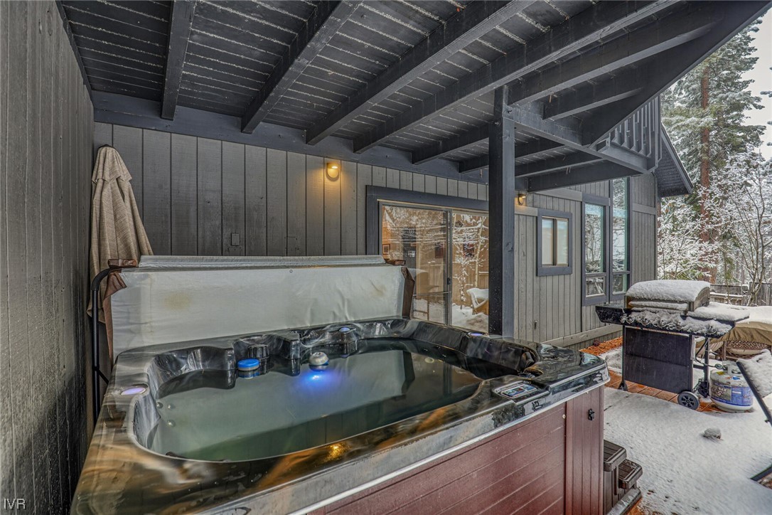 771 Golfers Pass Road Incline Village, NV 89451 - Photo 23 of 26 a kitchen with a sink a counter and chairs