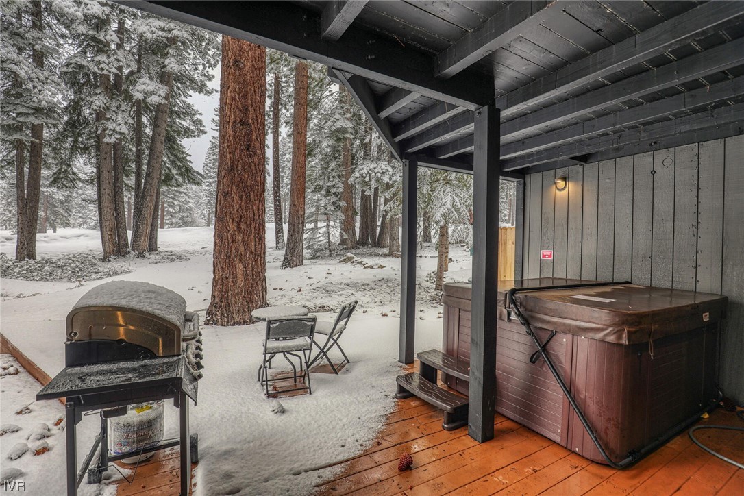 771 Golfers Pass Road Incline Village, NV 89451 - Photo 24 of 26 a view of a patio with a table and chairs