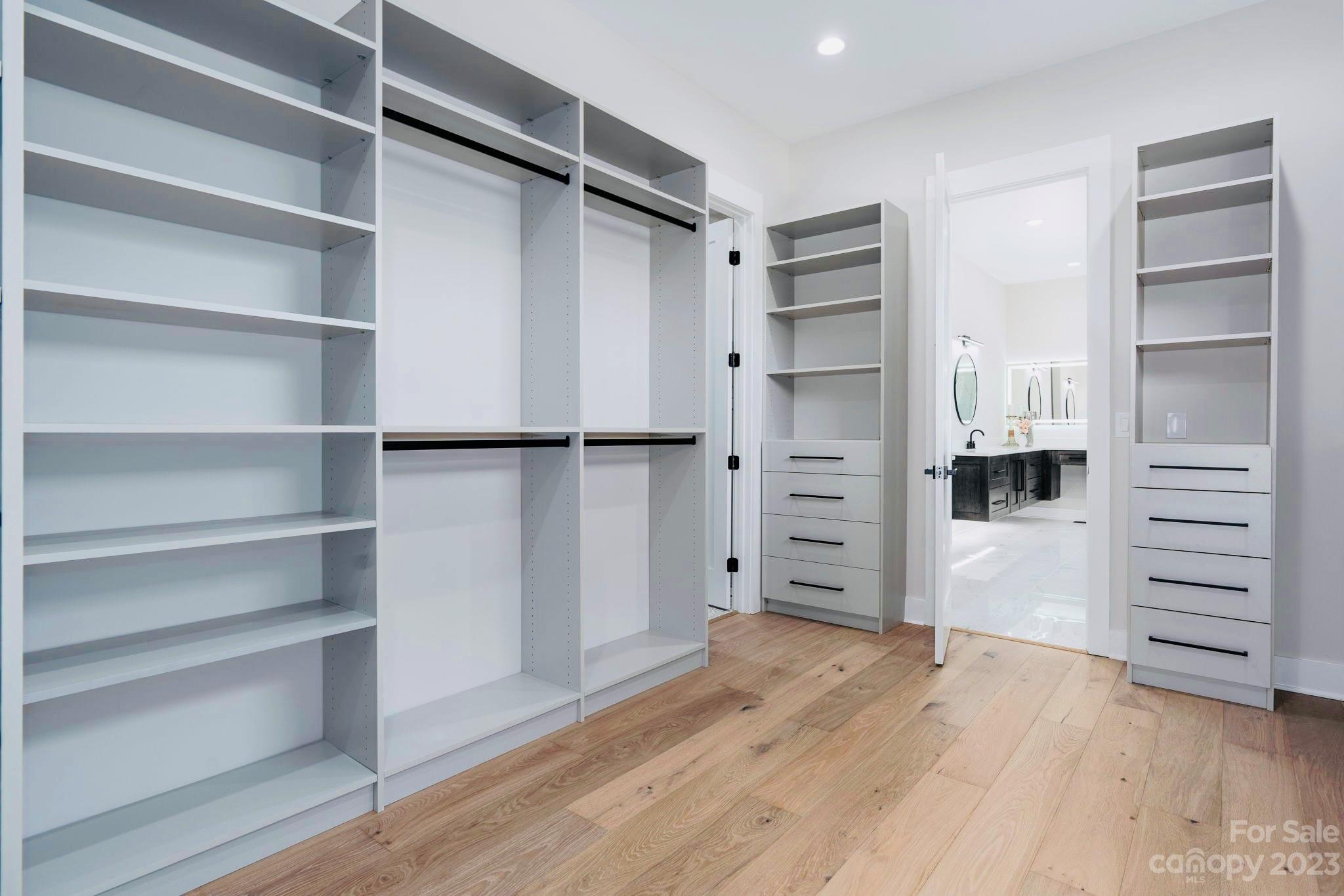 8527 Fieldstone Drive Terrell, NC 28682 - Photo 30 of 48 a view of walk in closet with empty racks