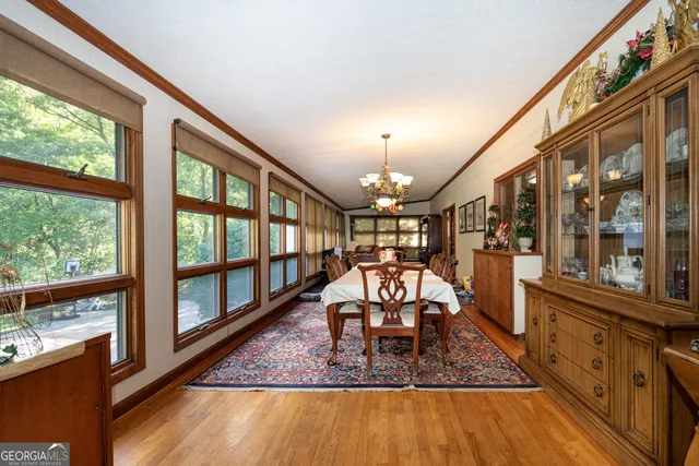 a view of a interior of the house