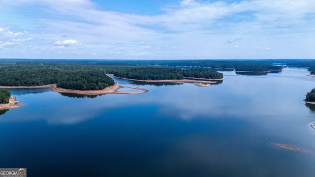 a view of lake with mountain view