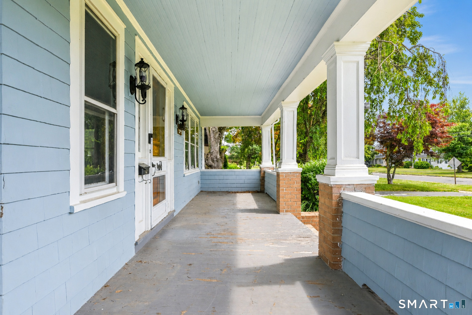 295 Wolcott Hill Road Wethersfield, CT 06109 - Photo 35 of 40 Classic Front porch