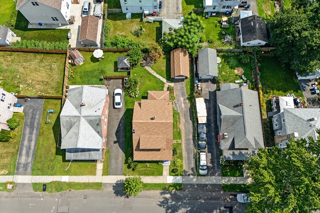 31 Fox Street West Springfield, MA 01089 - Photo 37 of 41 an aerial view of multiple houses with outdoor space