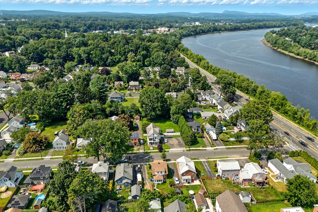 31 Fox Street West Springfield, MA 01089 - Photo 38 of 41 an aerial view of residential houses with outdoor space and trees