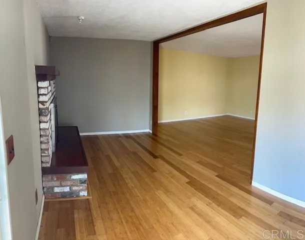 view of wooden floor