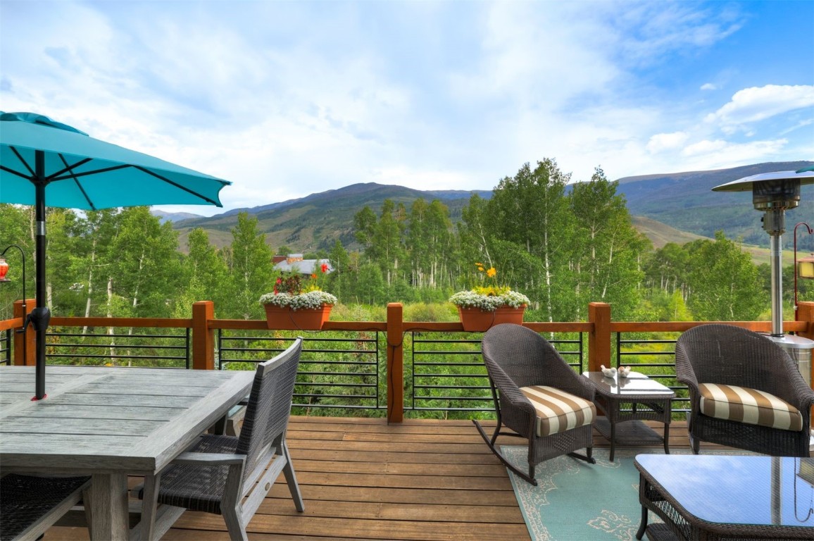 55 East Benjamin Point Silverthorne, CO 80498 - Photo 10 of 48 Spacious back deck from the great room