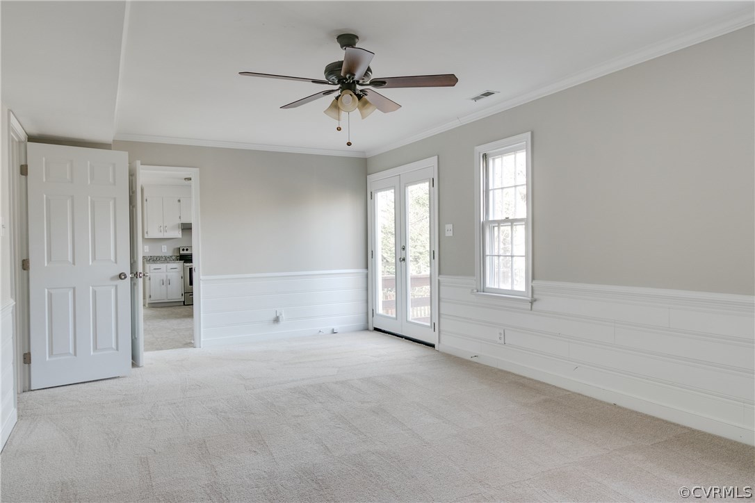1018 Ashbrook Landing Road Midlothian, VA 23114 - Photo 31 of 46 a view of empty room with ceiling fan