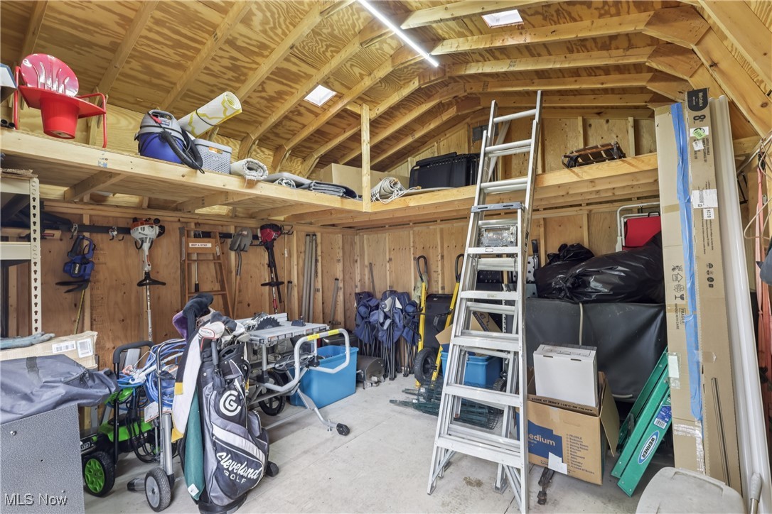 520 East Caston Road Uniontown, OH 44685 - Photo 43 of 47 Inside the shed / plenty of storage