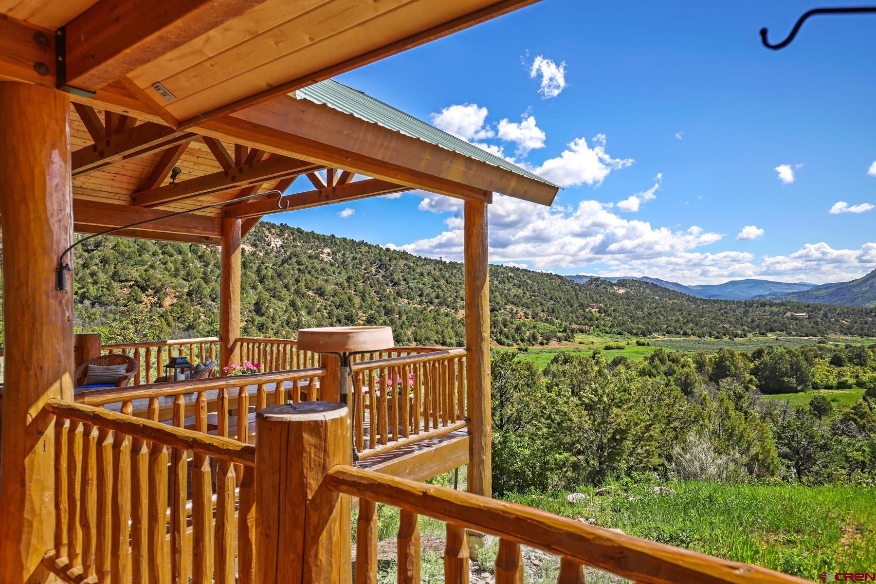 756 Horse Gulch Loop Durango, CO 81301 - Photo 34 of 35 a view of a porch