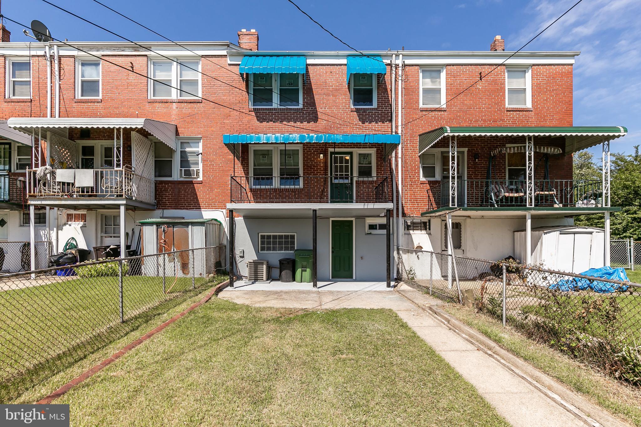 5939 Falkirk Road Baltimore, MD 21239 - Photo 51 of 54 Concrete Patio Under Porch