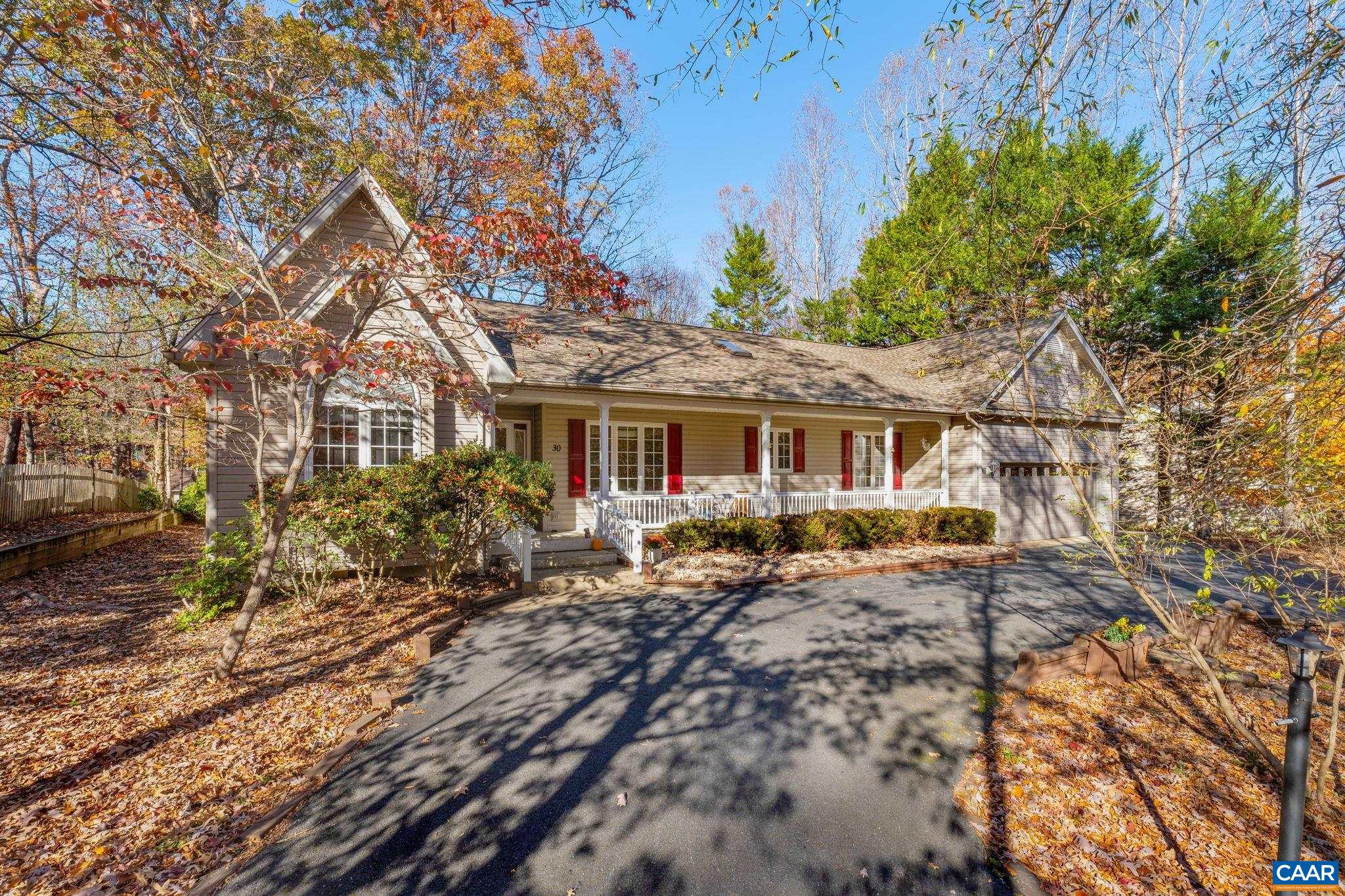 30 Brougham Road Palmyra, VA 22963 - Photo 1 of 57 a front view of a house with a yard