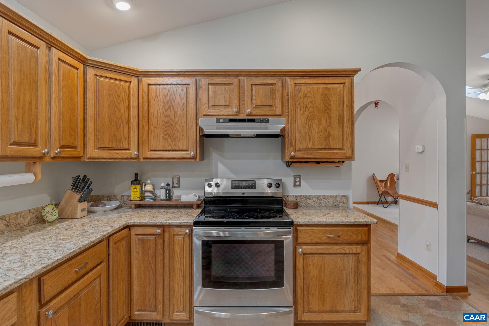 30 Brougham Road Palmyra, VA 22963 - Photo 15 of 57 a kitchen with sink a stove and cabinets