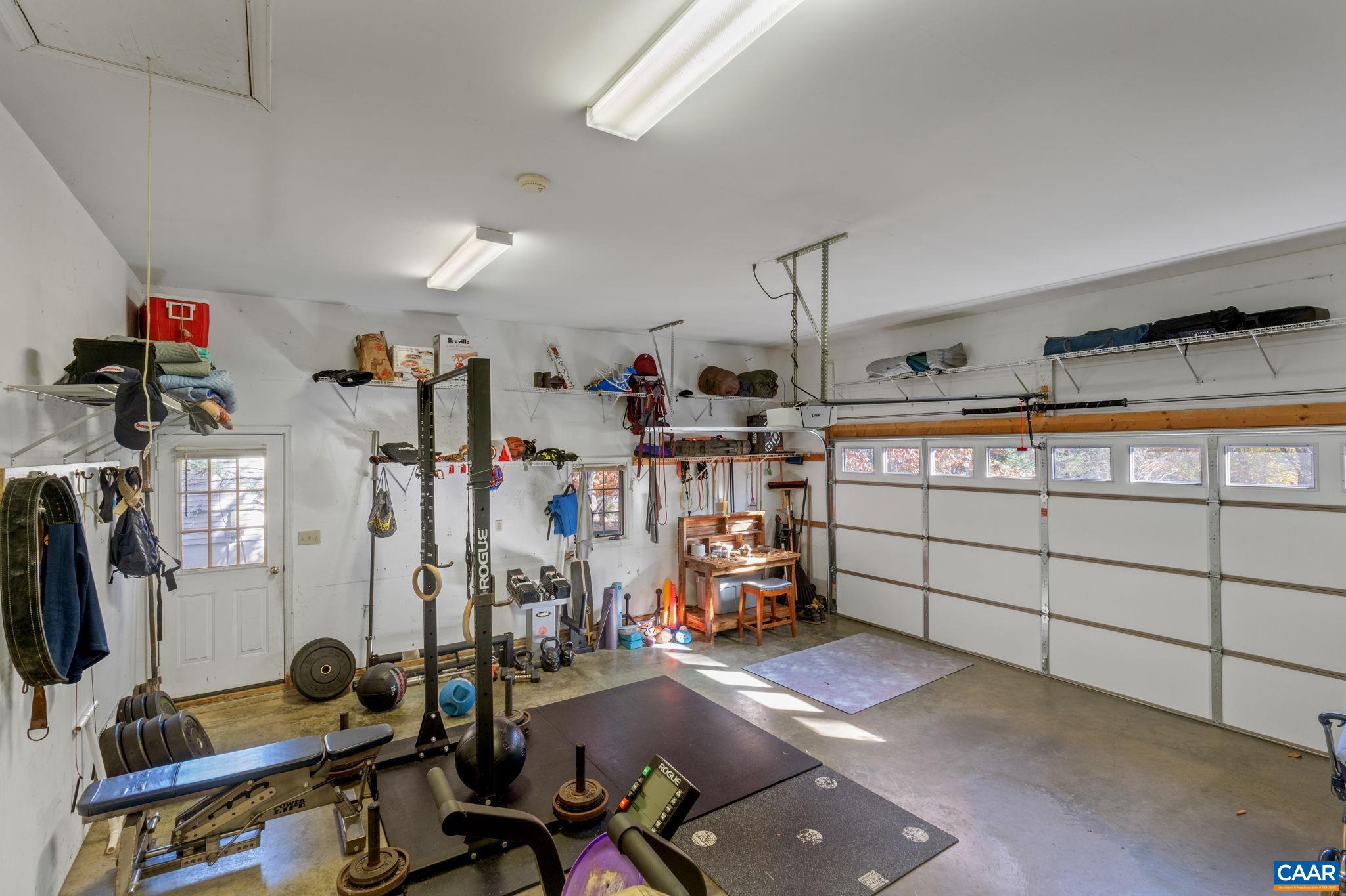 30 Brougham Road Palmyra, VA 22963 - Photo 31 of 57 a view of a room with gym equipment