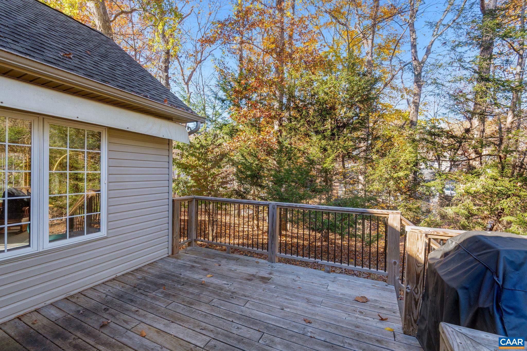 30 Brougham Road Palmyra, VA 22963 - Photo 33 of 57 a view of a balcony with wooden floor