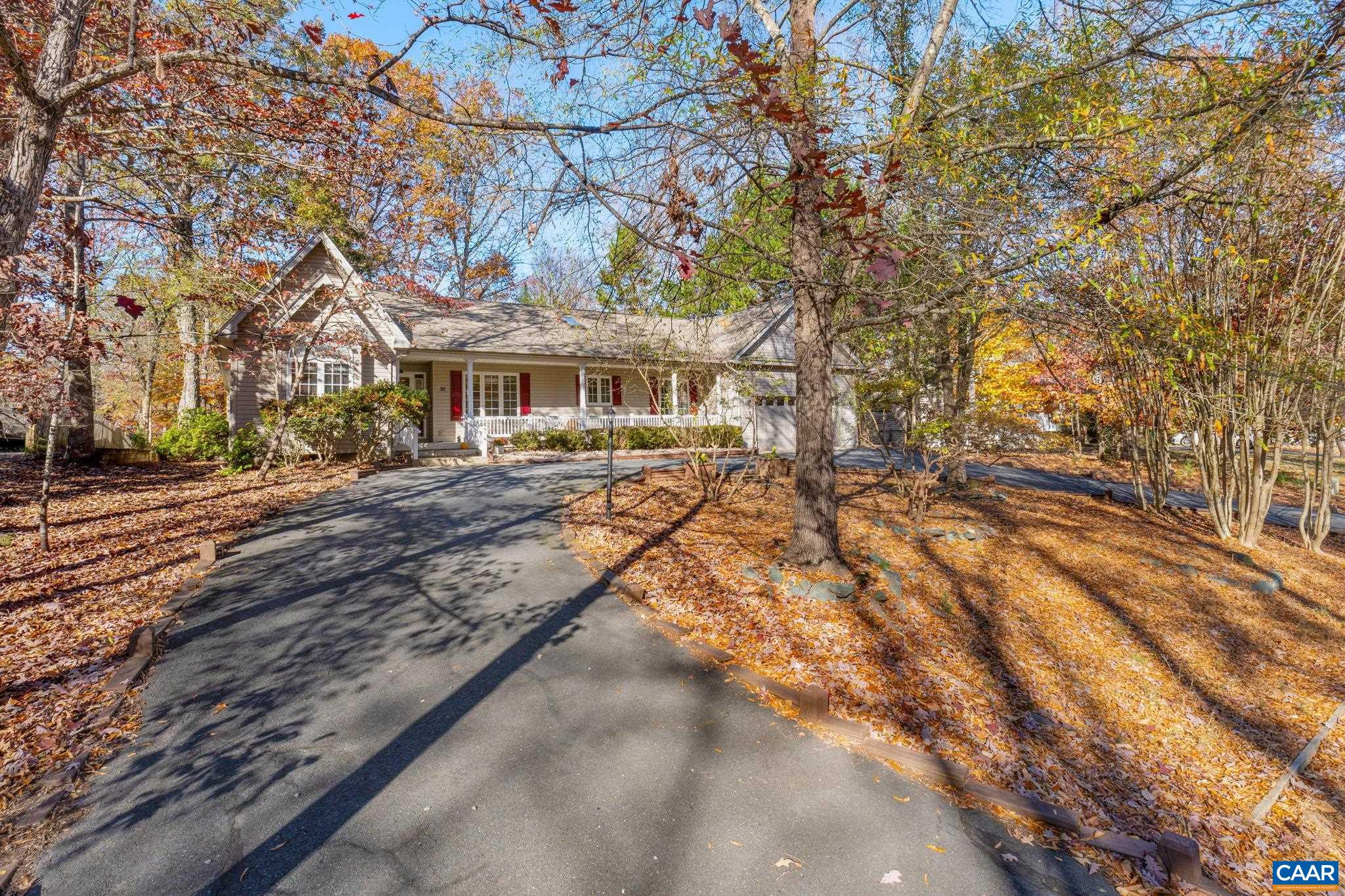 30 Brougham Road Palmyra, VA 22963 - Photo 42 of 57 a view of a yard in front of house
