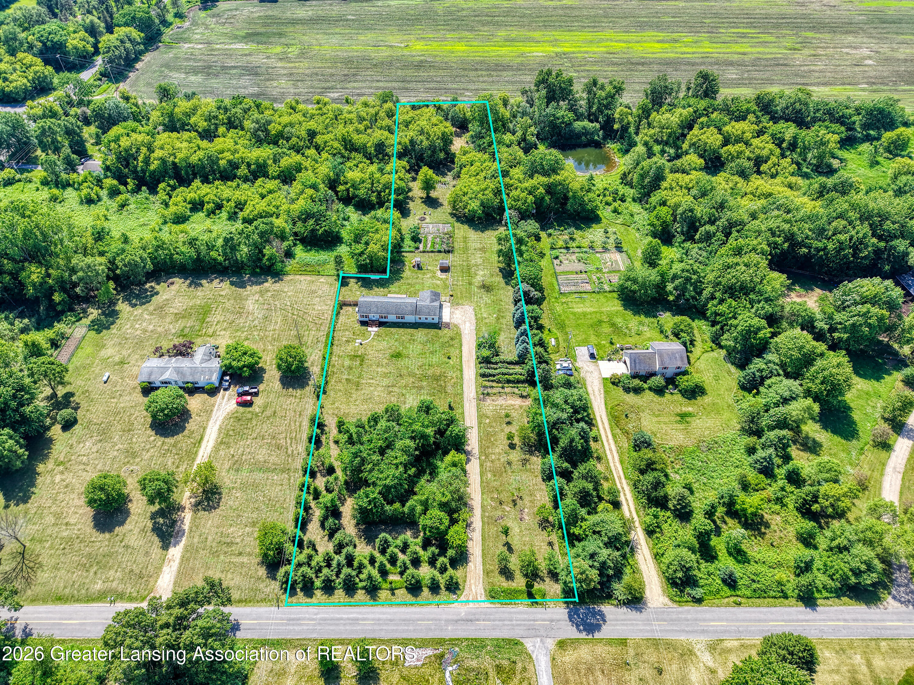 3248 Lienhart Road Dansville, MI 48819 - Photo 55 of 62 Approximate Lot Lines