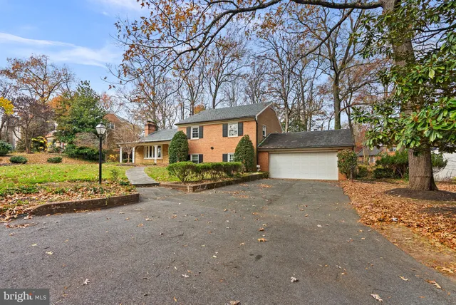 front view of a house with a street