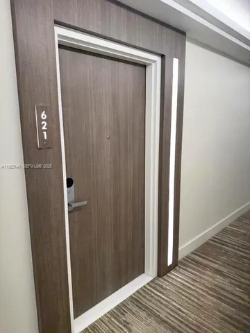 a view of a palm tree