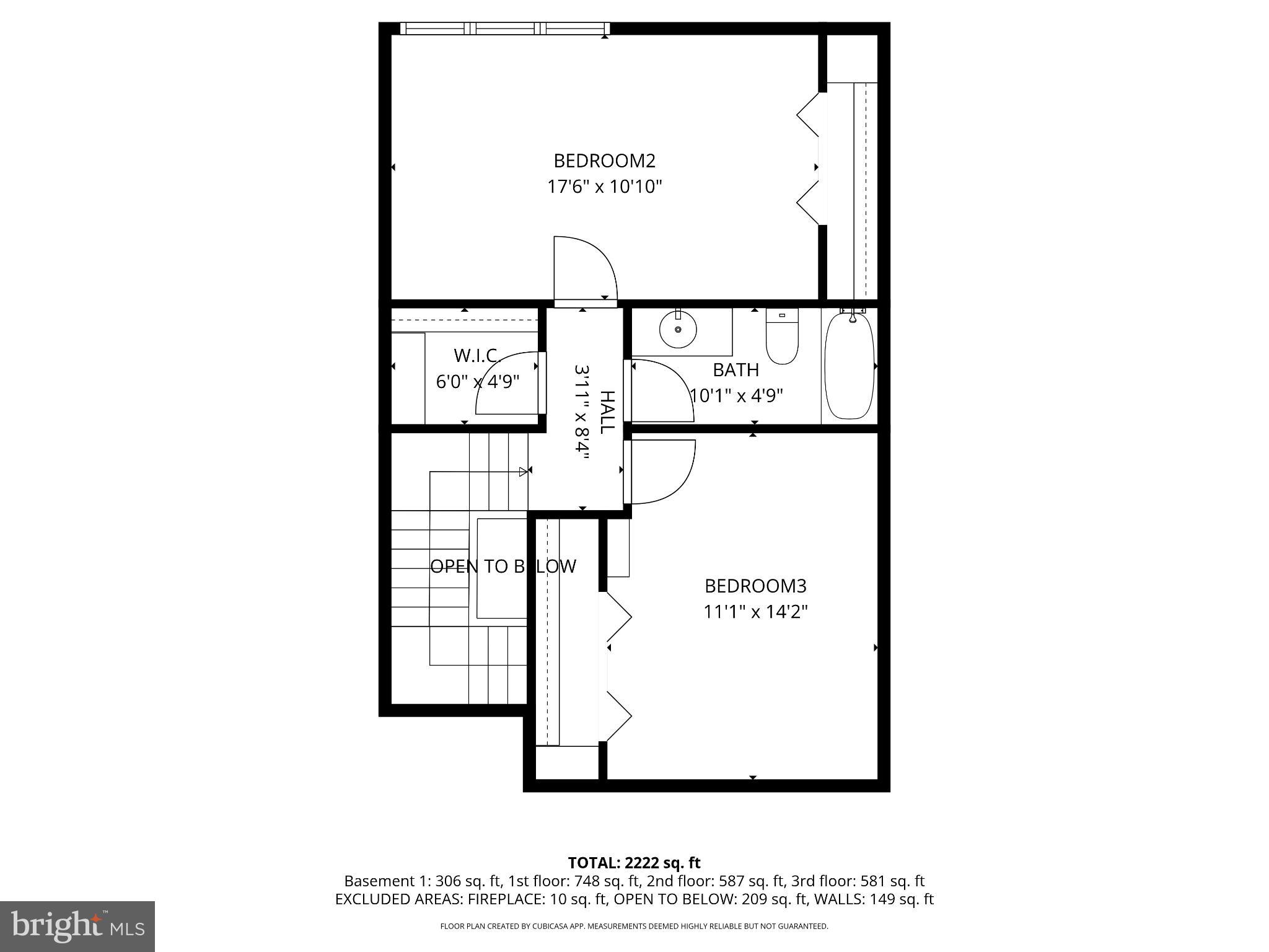 10 Llanfair Road, Unit 9 Ardmore, PA 19003 - Photo 32 of 32 Spacious floor plan with three bedrooms.