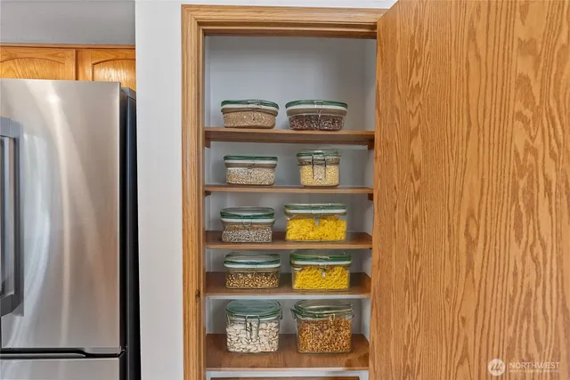 a view of water heater room