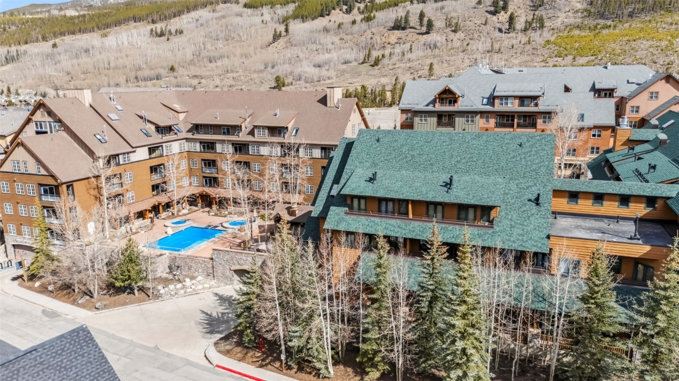 91 River Run Road, Unit 8117 Keystone, CO 80435 - Photo 14 of 17 an aerial view of residential houses with outdoor space