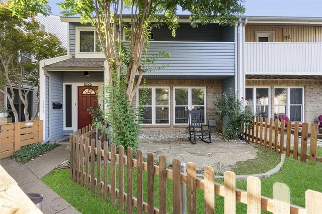 front view of a house with a porch