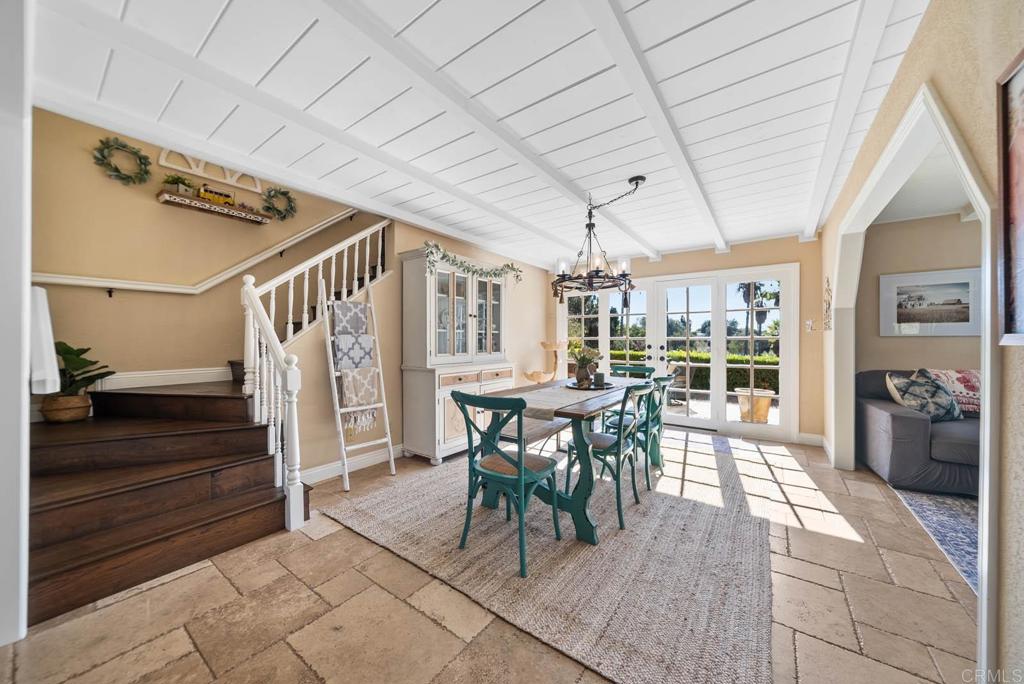 1569 Vía Monserate Fallbrook, CA 92028 - Photo 15 of 75 a view of a dining room with furniture window and outside view