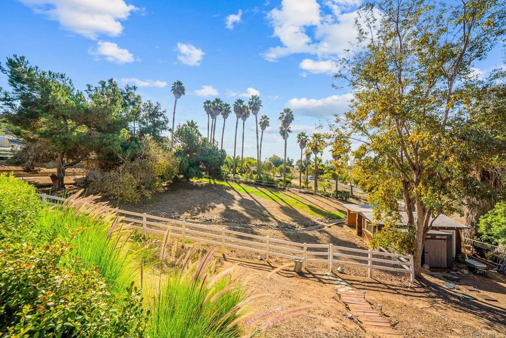 1569 Vía Monserate Fallbrook, CA 92028 - Photo 73 of 75 a view of a yard with swimming pool