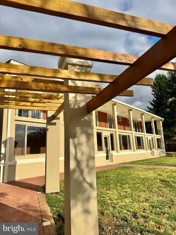 a view of a flesh screen with wooden floor