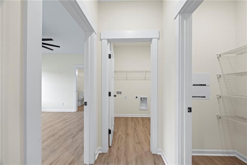 633 Racetrack Road Toccoa, GA 30577 - Photo 19 of 37 a view of a hallway with wooden floor