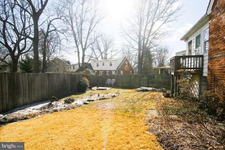 6308 Wilmett Road Bethesda, MD 20817 - Photo 11 of 17 Back yard