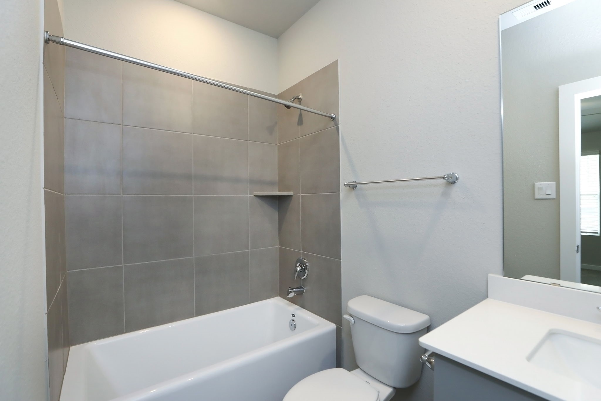 14110 Greystone Ter Street Magnolia, TX 77354 - Photo 18 of 34 A Tub/Shower Combination Services Secondary Bedroom #3. Please Note That The Secondary Bath Tubs Are Extra Deep.