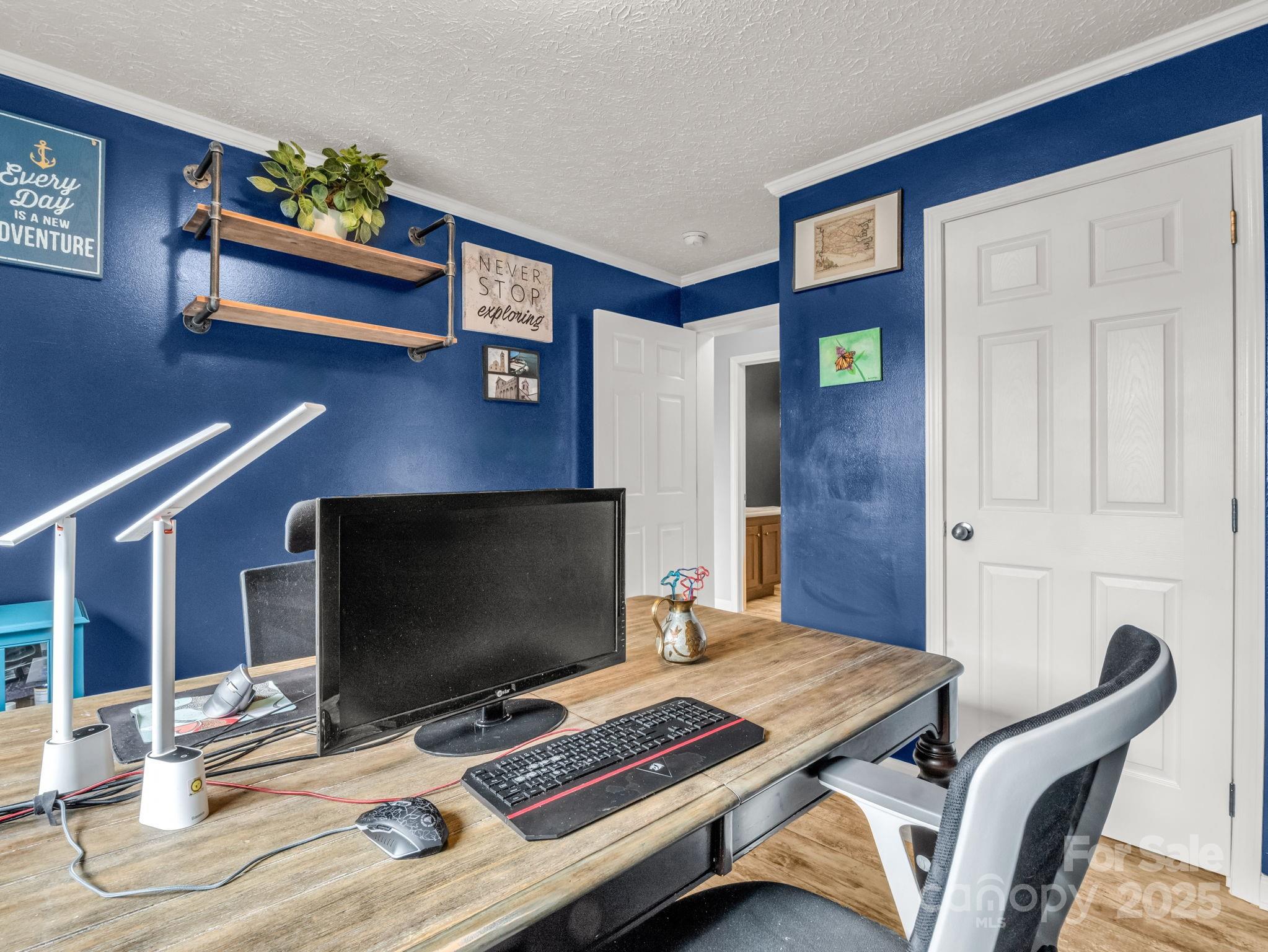 343 East Marshall Ridge Road Hendersonville, NC 28792 - Photo 23 of 44 a workspace with furniture and window