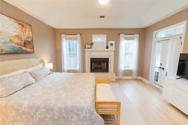 a view of a kitchen with electric appliances