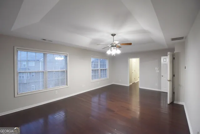 a view of a porch with furniture
