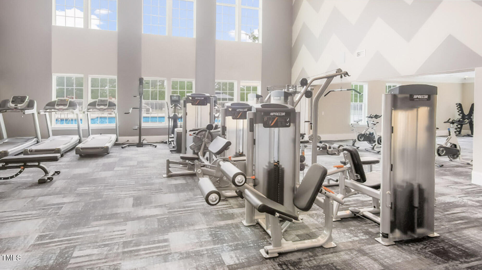 5006 Tura Street Raleigh, NC 27610 - Photo 57 of 67 a view of a room with gym equipment