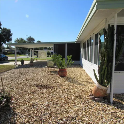 a house view with a sitting space