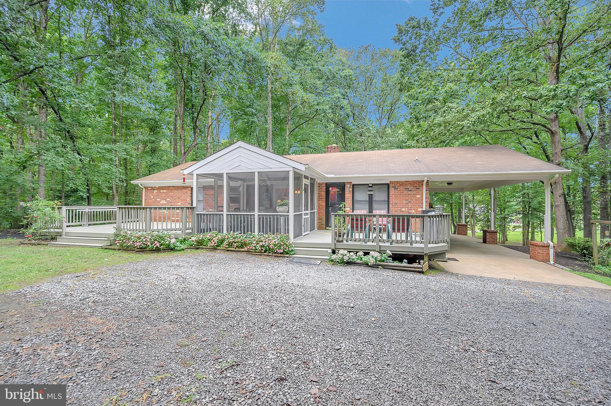 3603 Burton Road Bumpass, VA 23024 - Photo 2 of 44 Love the 2 Decks and Screened Porch