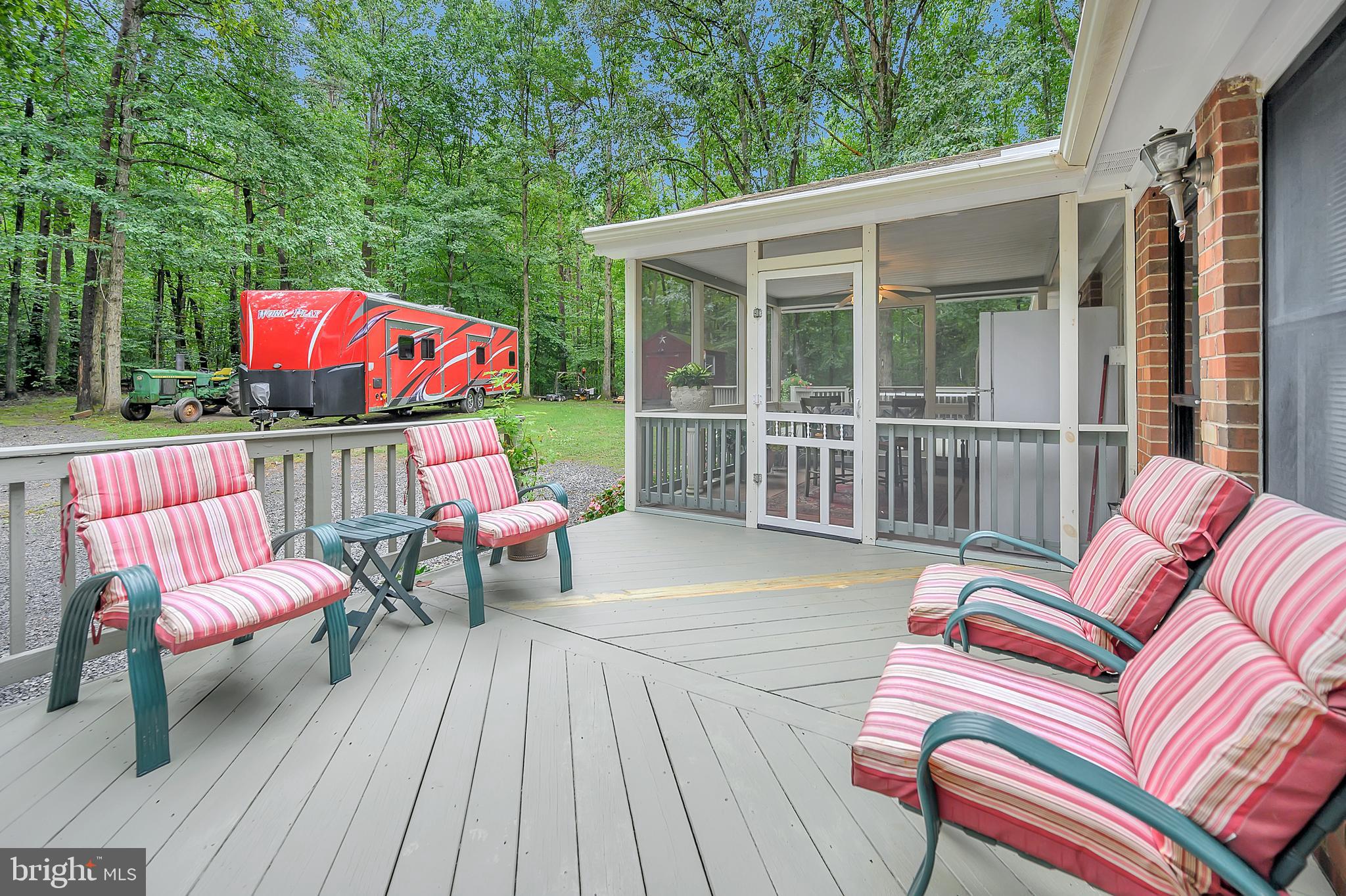 3603 Burton Road Bumpass, VA 23024 - Photo 31 of 44 View from Deck to Screened Porch