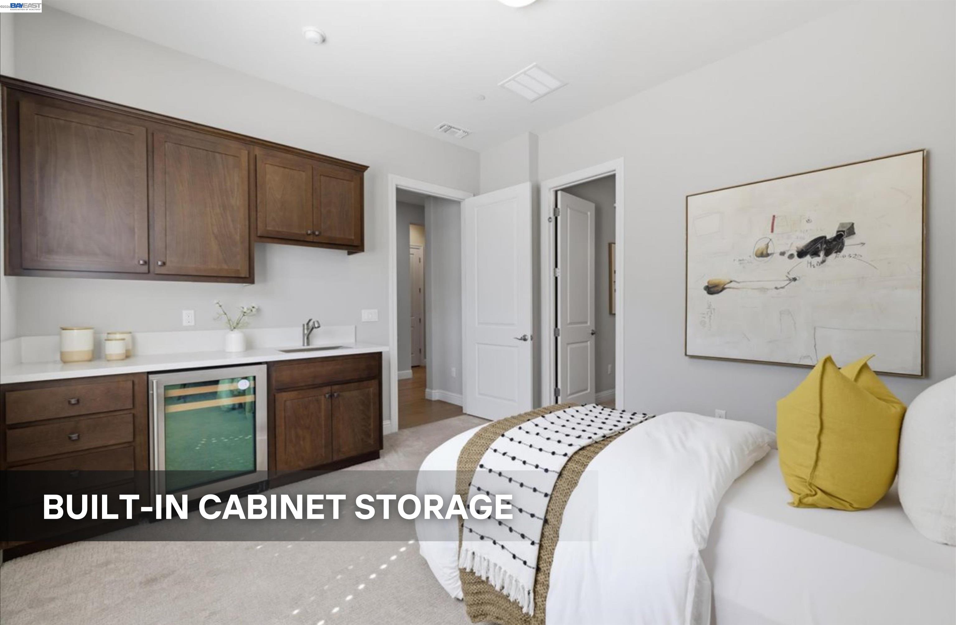 39438 Humpback Whale Road Newark, CA 94560 - Photo 39 of 51 a spacious bedroom with a bed and a sink