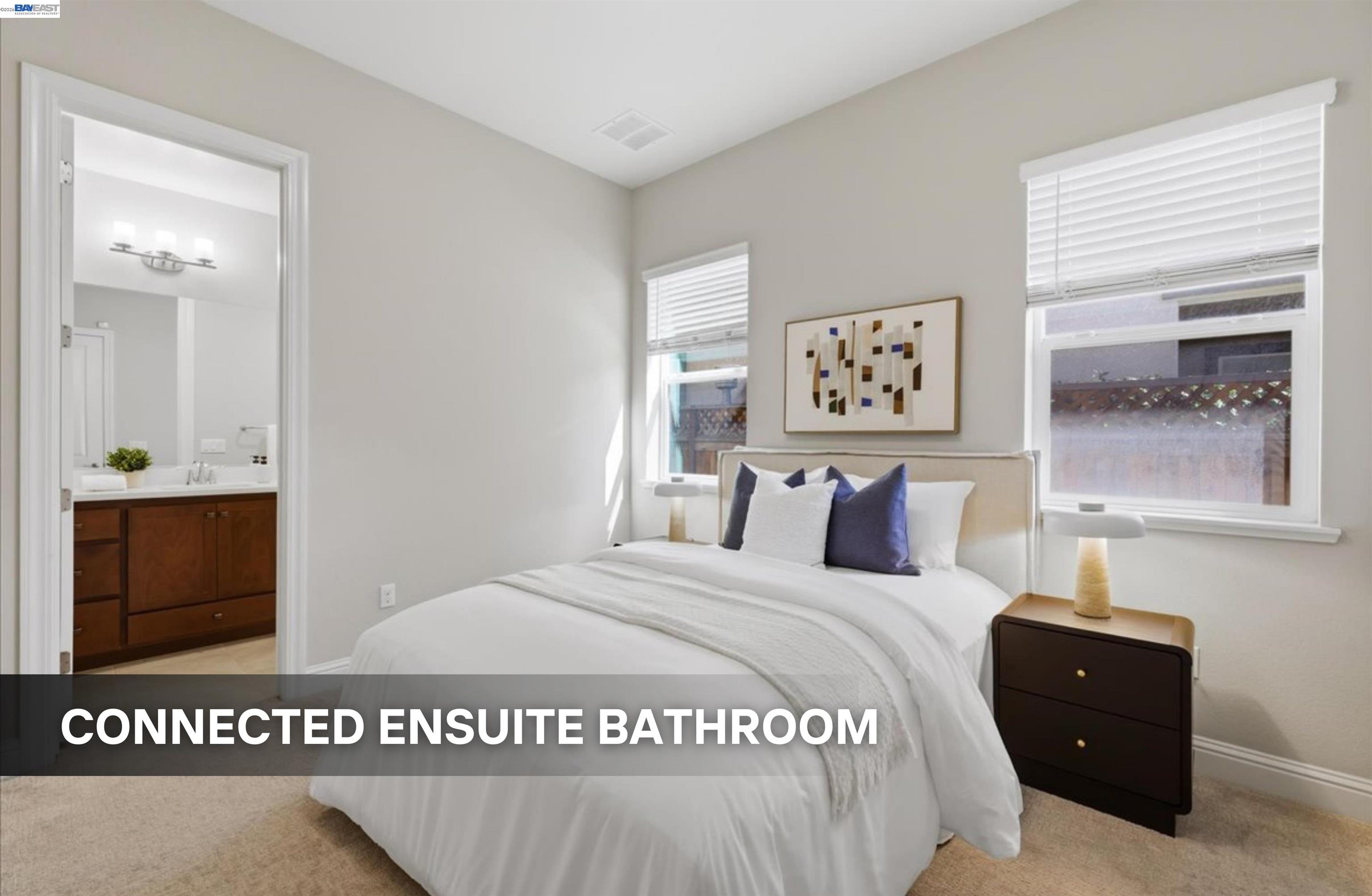 39438 Humpback Whale Road Newark, CA 94560 - Photo 40 of 51 a bedroom with a large bed and a window