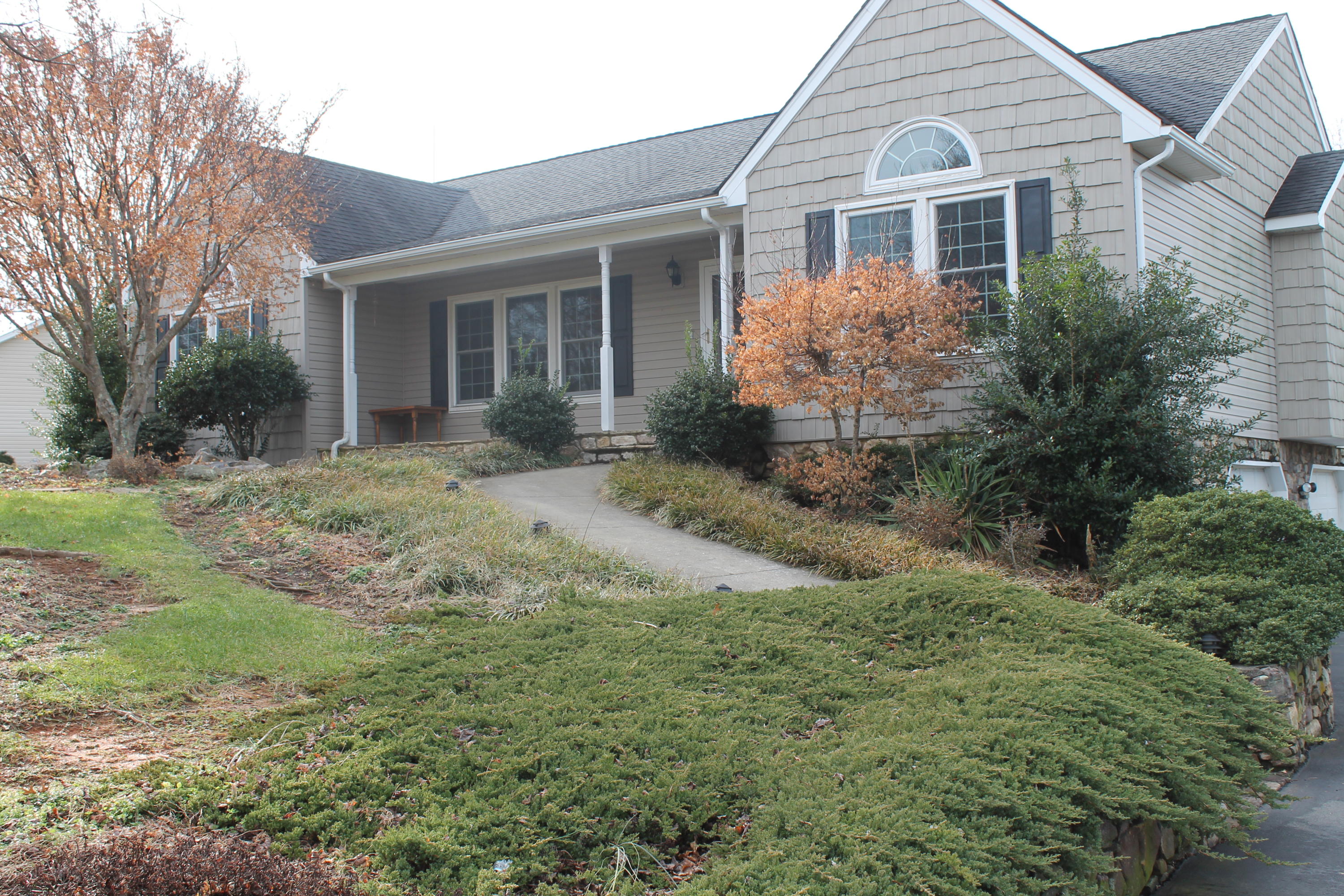 101 Aftons Meadow Road Vinton, VA 24179 - Photo 1 of 55 a front view of house with yard and green space