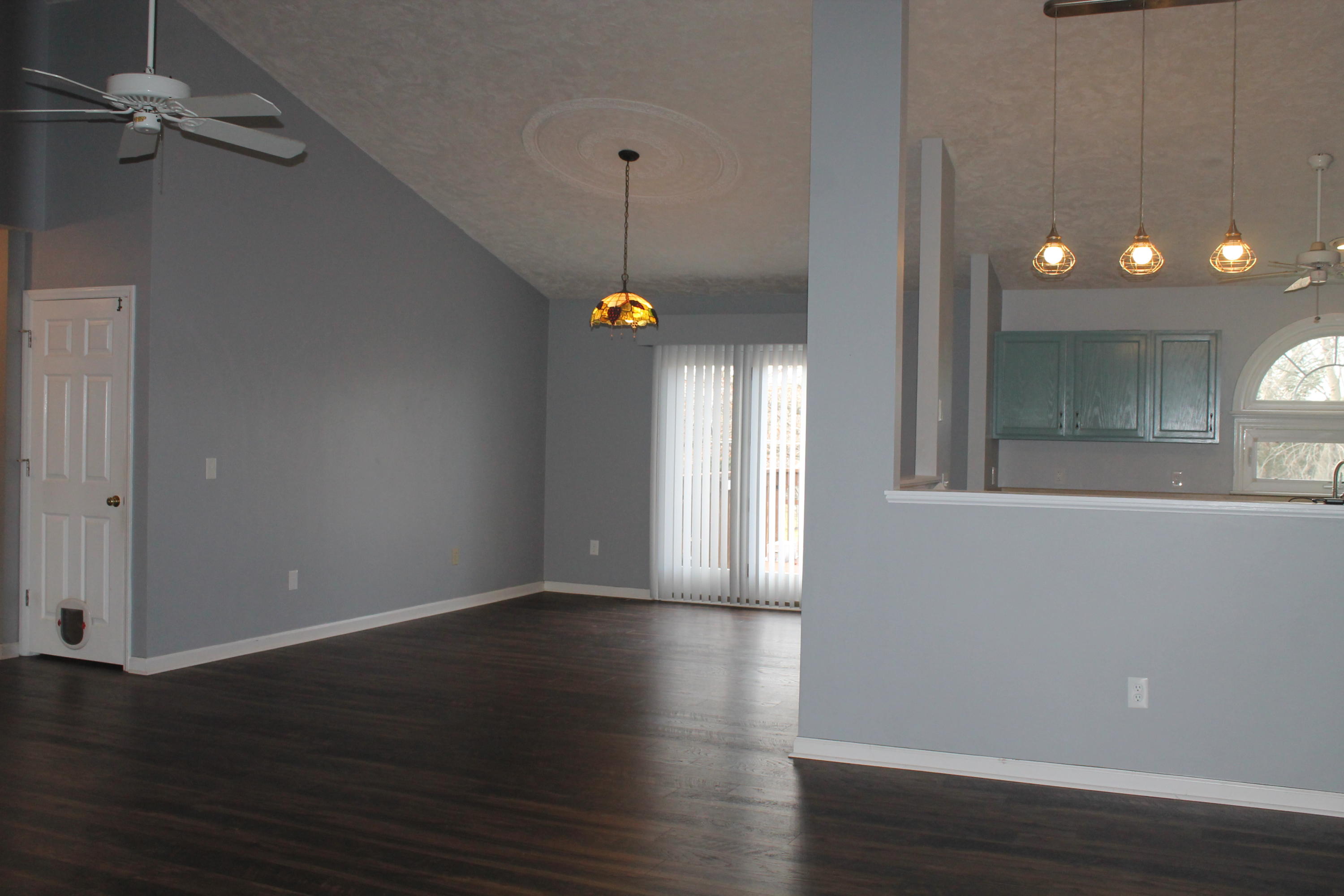 101 Aftons Meadow Road Vinton, VA 24179 - Photo 25 of 55 a view of an empty room with wooden floor and a window