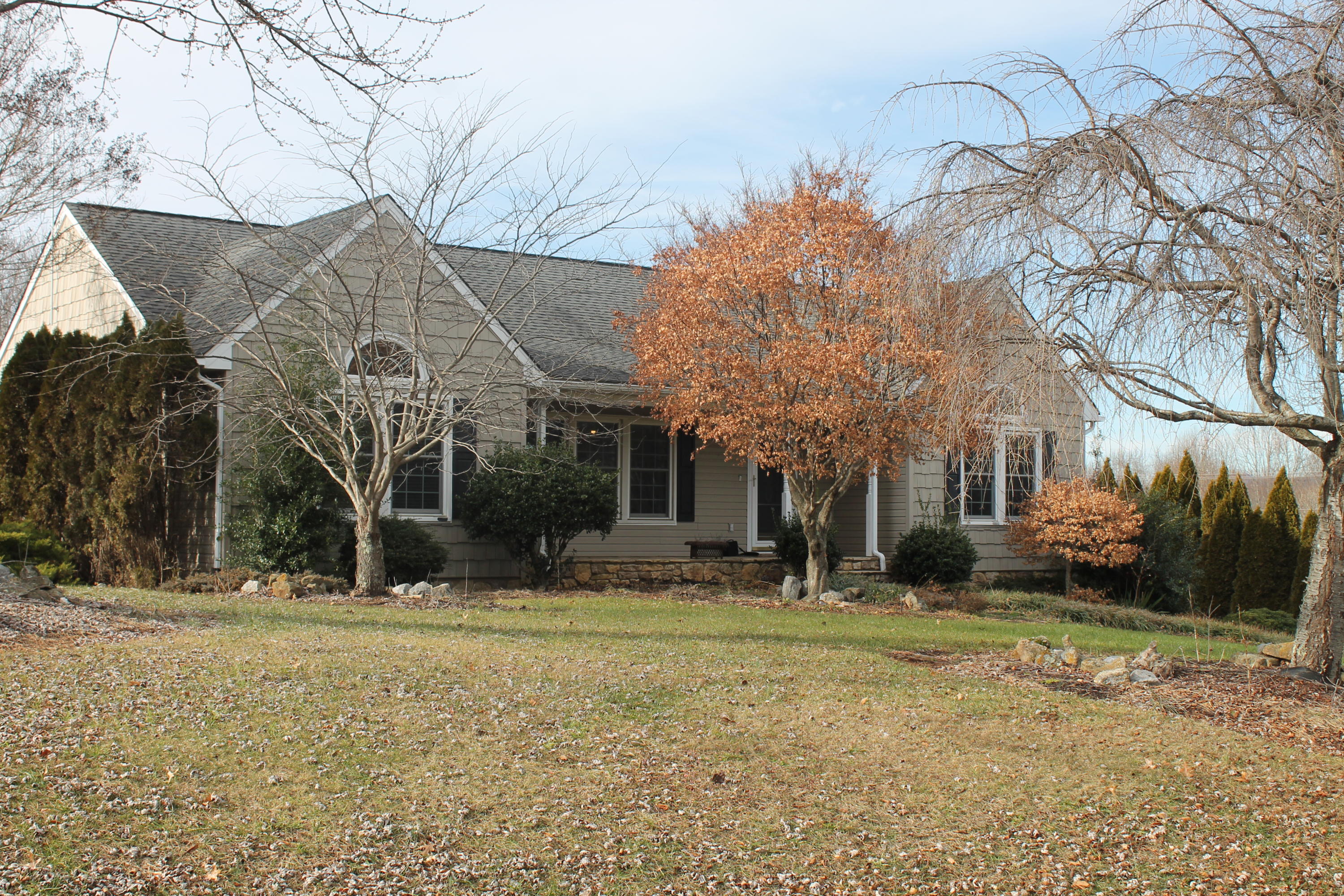 101 Aftons Meadow Road Vinton, VA 24179 - Photo 7 of 55 a front view of a house with a yard