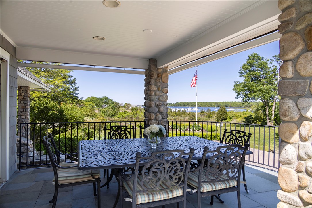 121 Avondale Road Westerly, RI 02891 - Photo 15 of 49 OUTDOOR DINING FROM KITCHEN