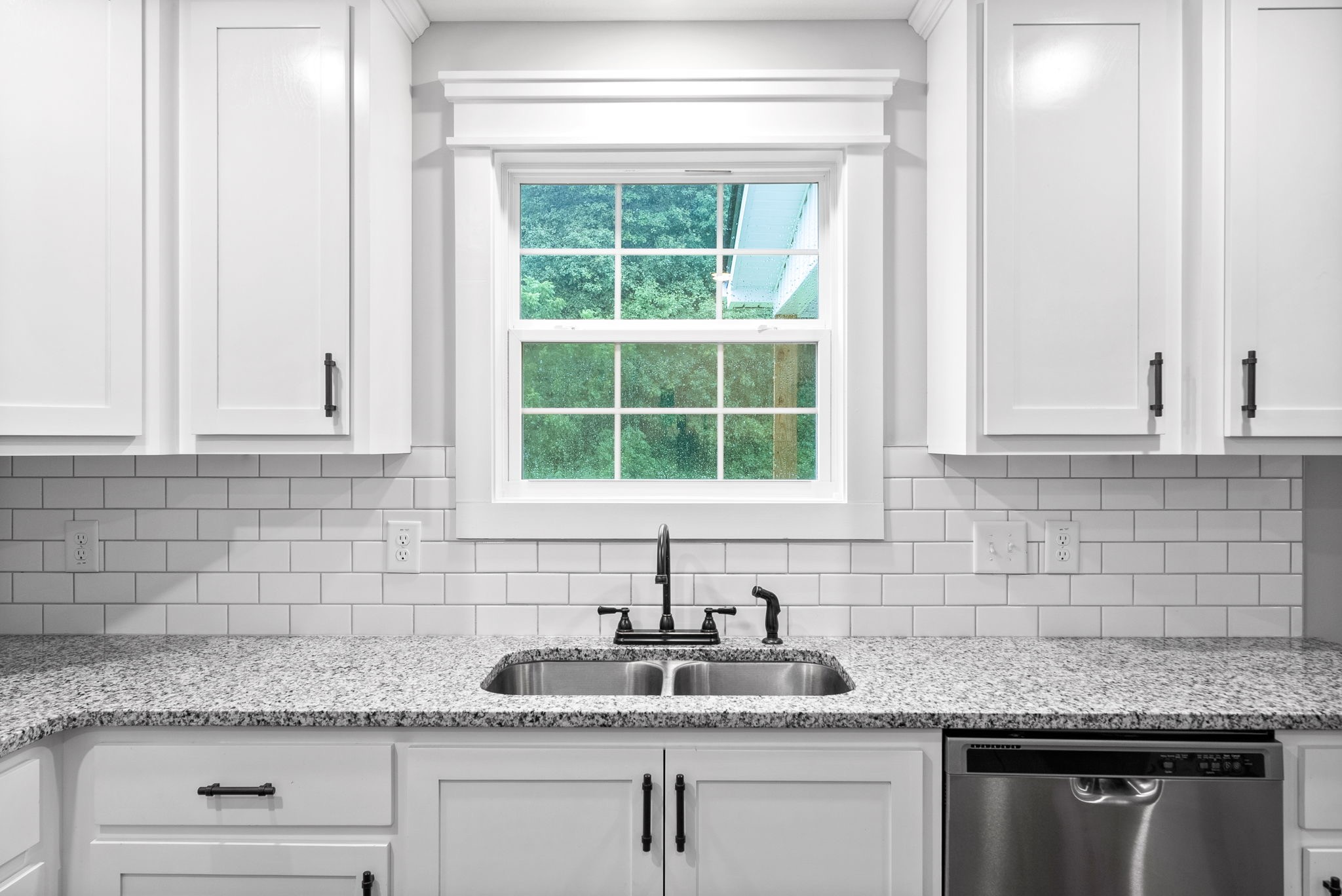 1385 L Bumpus Road Clarksville, TN 37040 - Photo 11 of 28 a kitchen with granite countertop cabinets sink and window