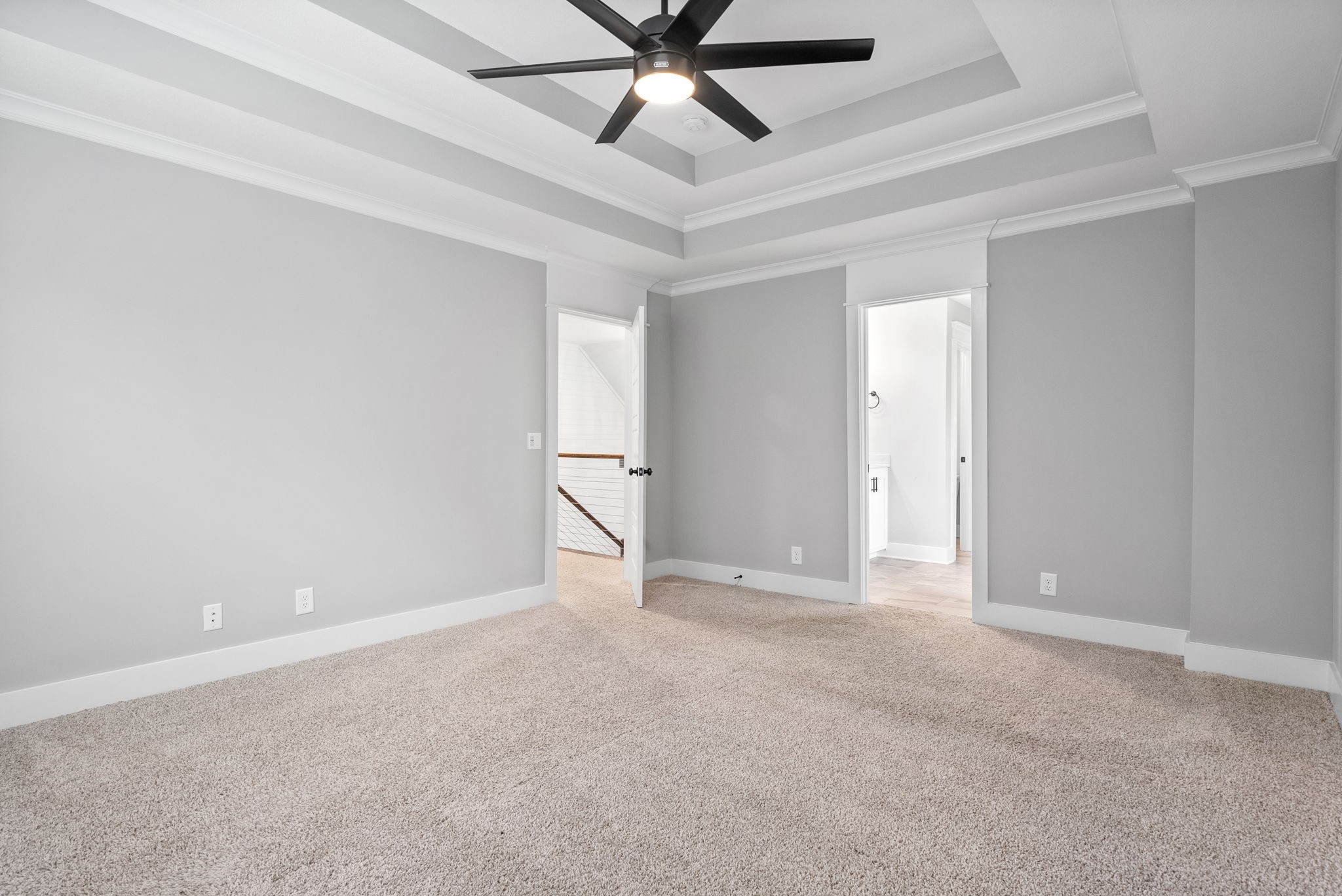 1385 L Bumpus Road Clarksville, TN 37040 - Photo 17 of 28 a view of an empty room and chandelier fan
